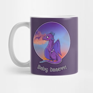 Sunset Baby Dragon 2 Mug